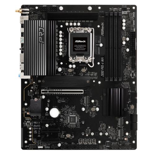 ASRock Z890 PRO-A WiFi 6E ATX Motherboard LGA1851 DDR5 PCIe 5.0 ASRock Z890 PRO-A WiFi 6E ATX Motherboard LGA1851 DDR5 PCIe 5.0